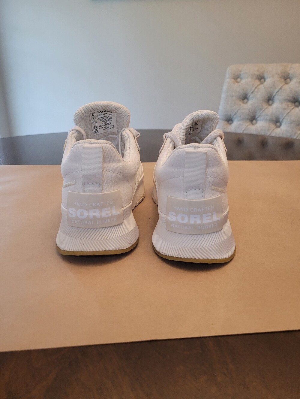 Sorel Women White Low-Top Sneakers Size 6 - Picture 2 of 8